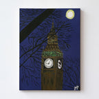 'Moon over Big Ben' - Original Painting