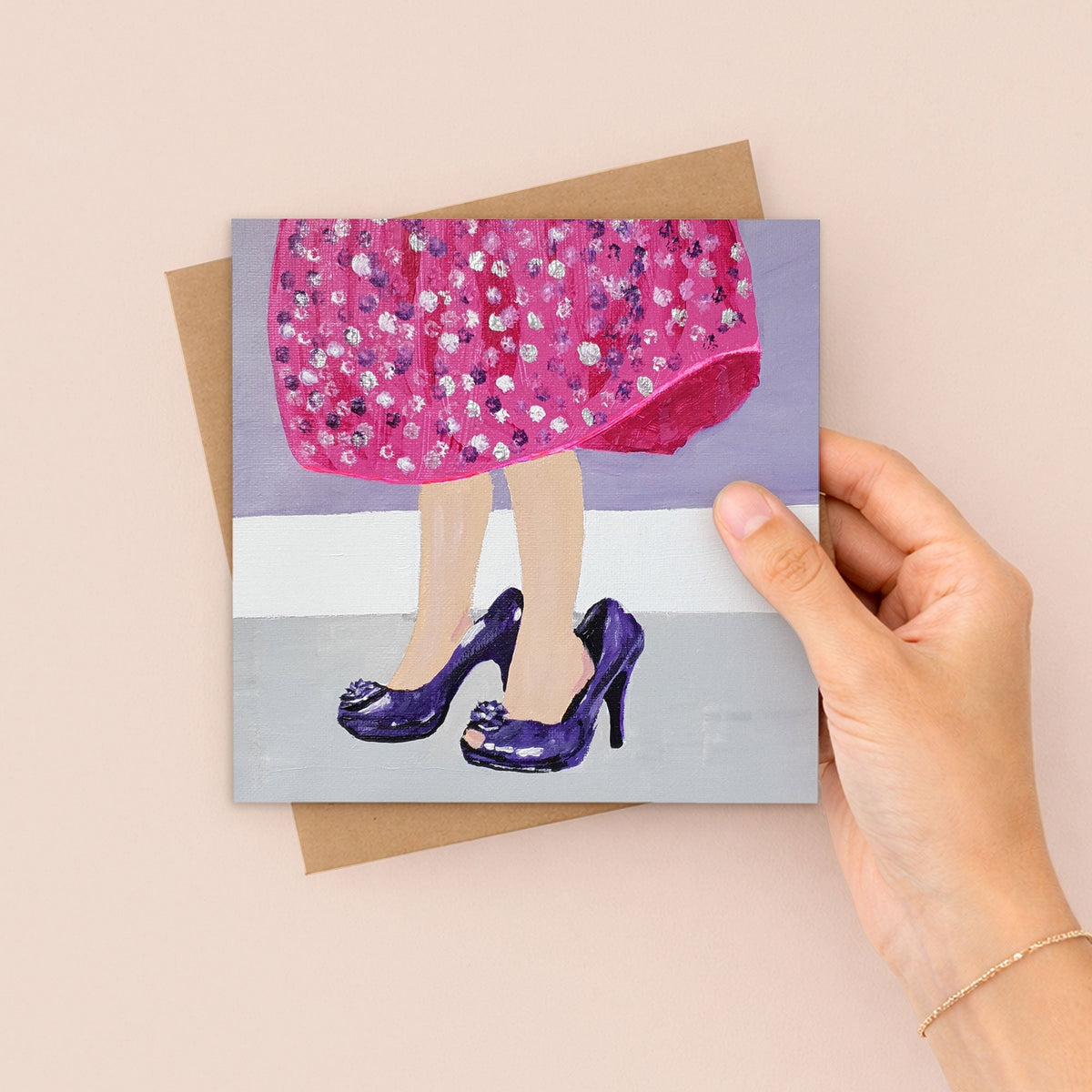 Mummy's Little Girl Greetings Card