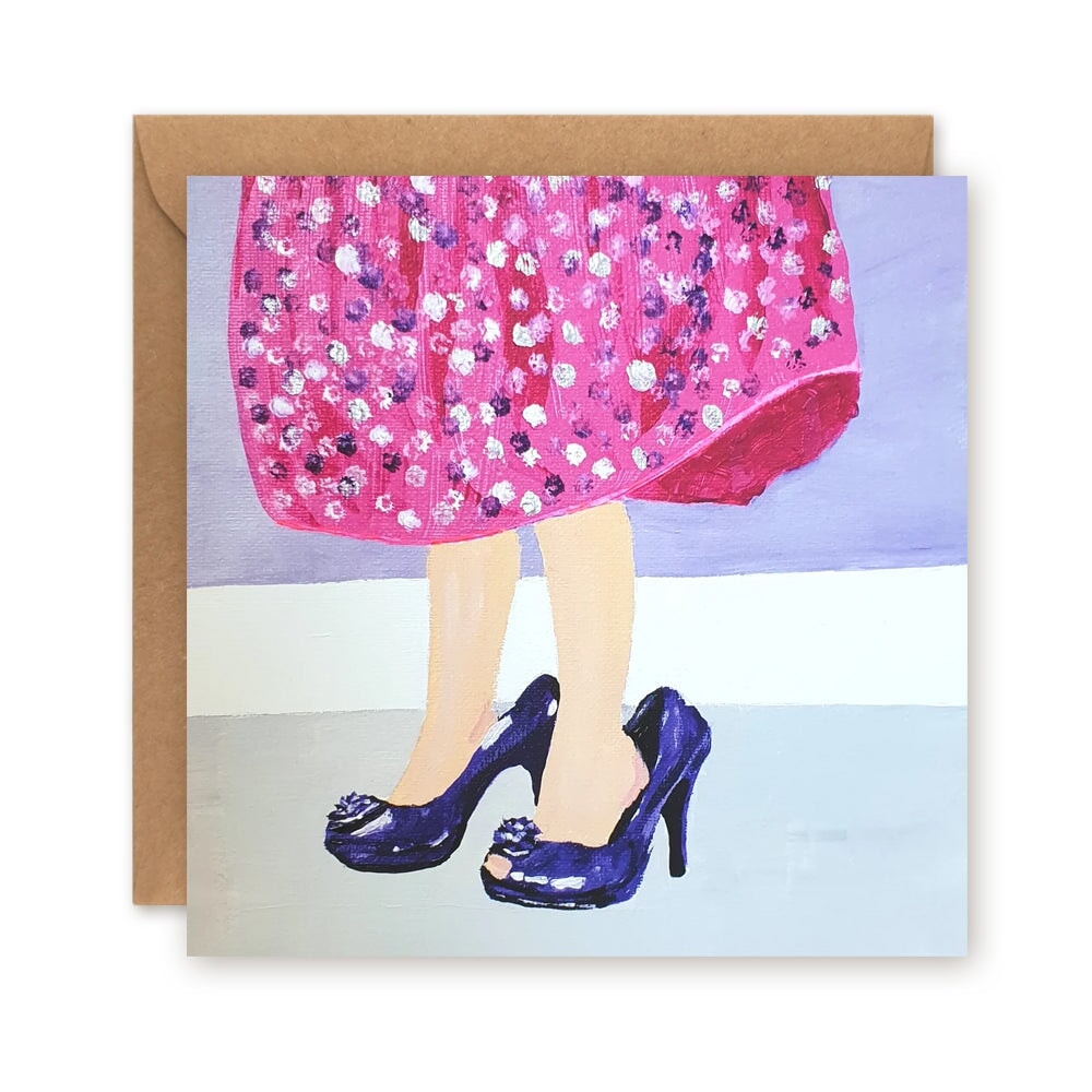 Mummy's Little Girl Greetings Card