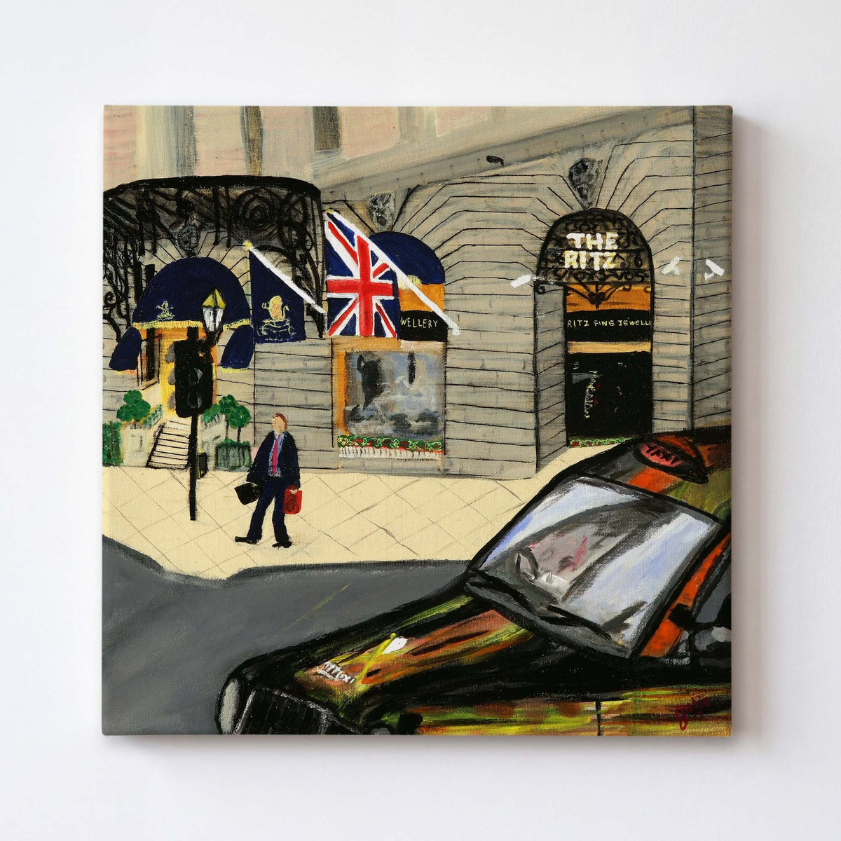 Passing The Ritz- Original Painting