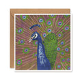 Peacock Greetings Card