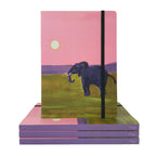 Pink Elephant A5 Luxury Notebook