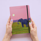 Pink Elephant A5 Luxury Notebook