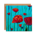 Poppies Greetings Card
