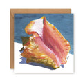 Queen Conch Shell Greetings Card