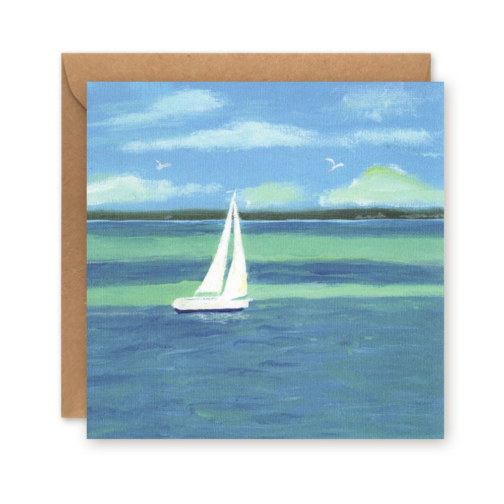 Sailboat Greetings Card