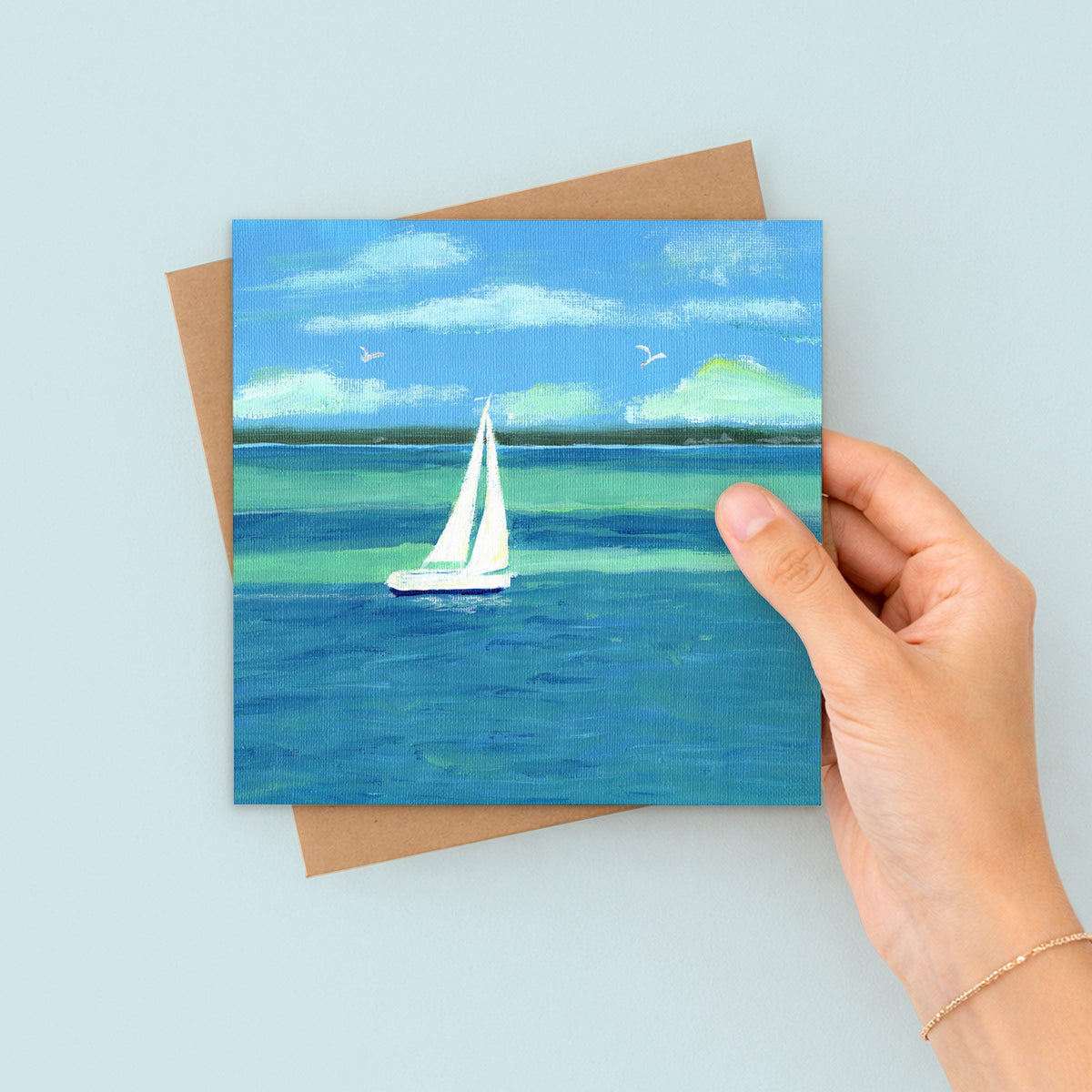 Sailboat Greetings Card