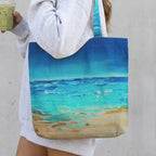 Seascape Canvas Tote