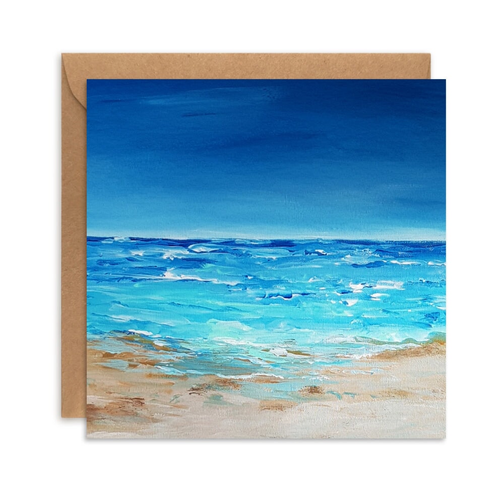 Seascape Greetings Card