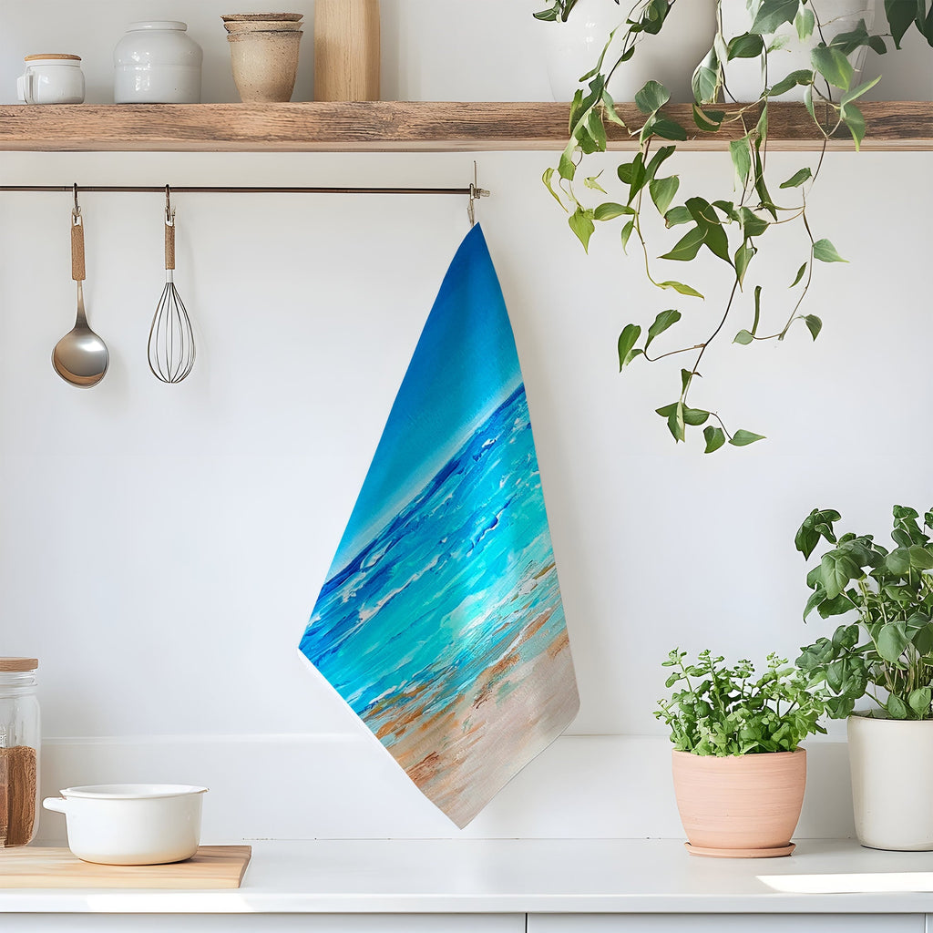 Seascape XL Tea Towel