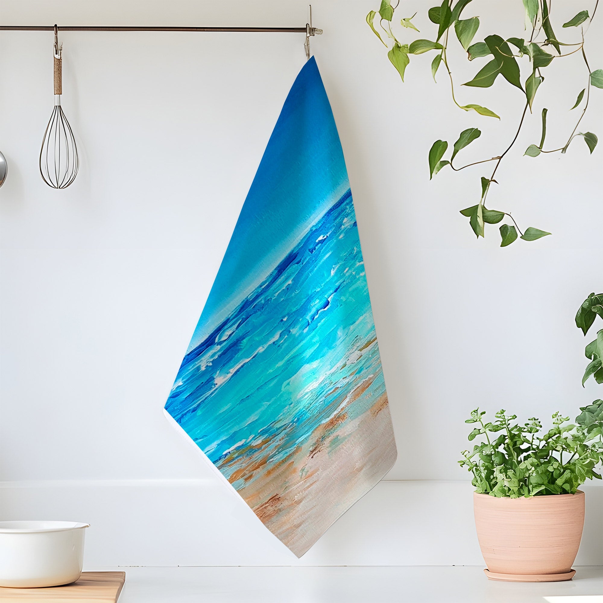 Seascape XL Tea Towel