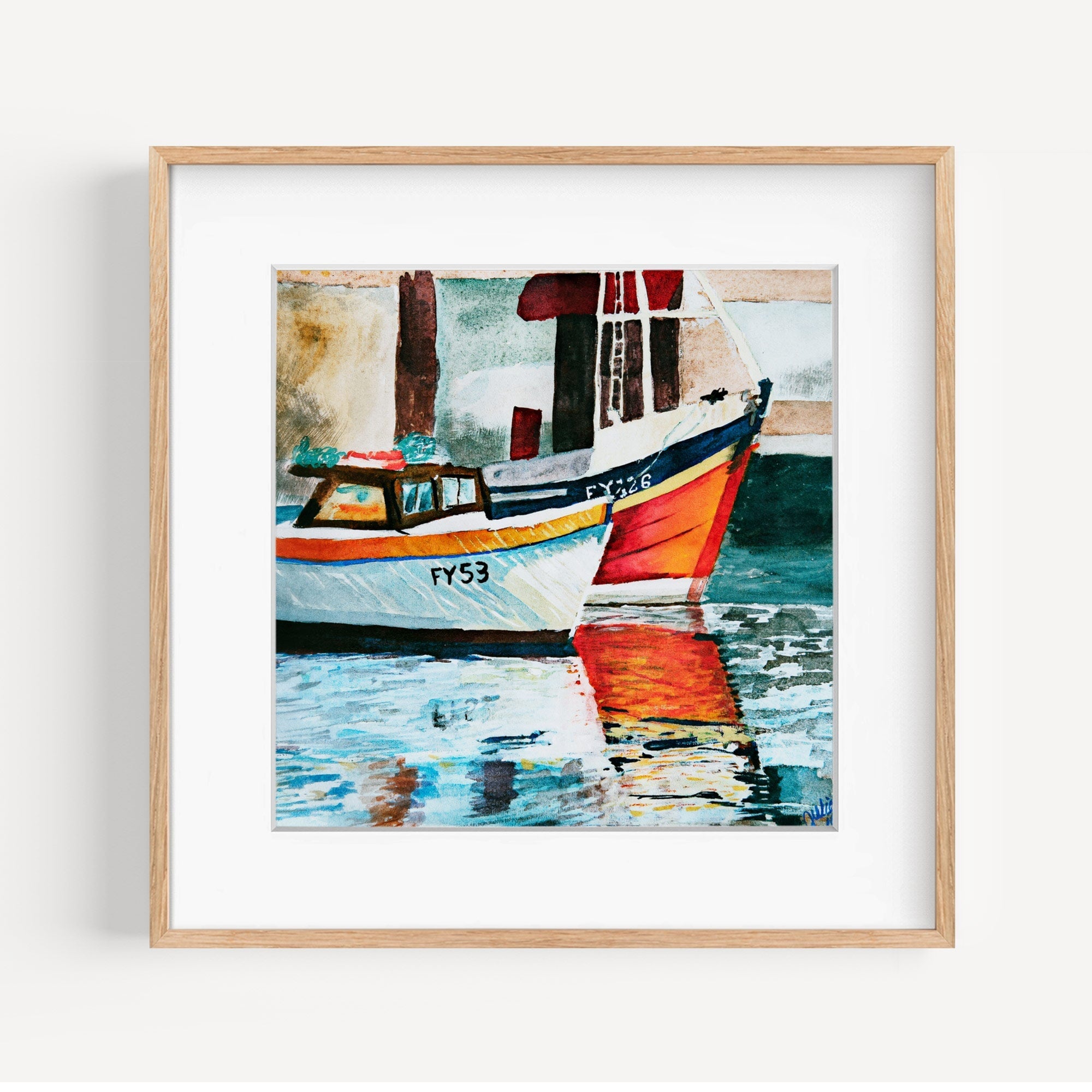 Side By Side Art Print