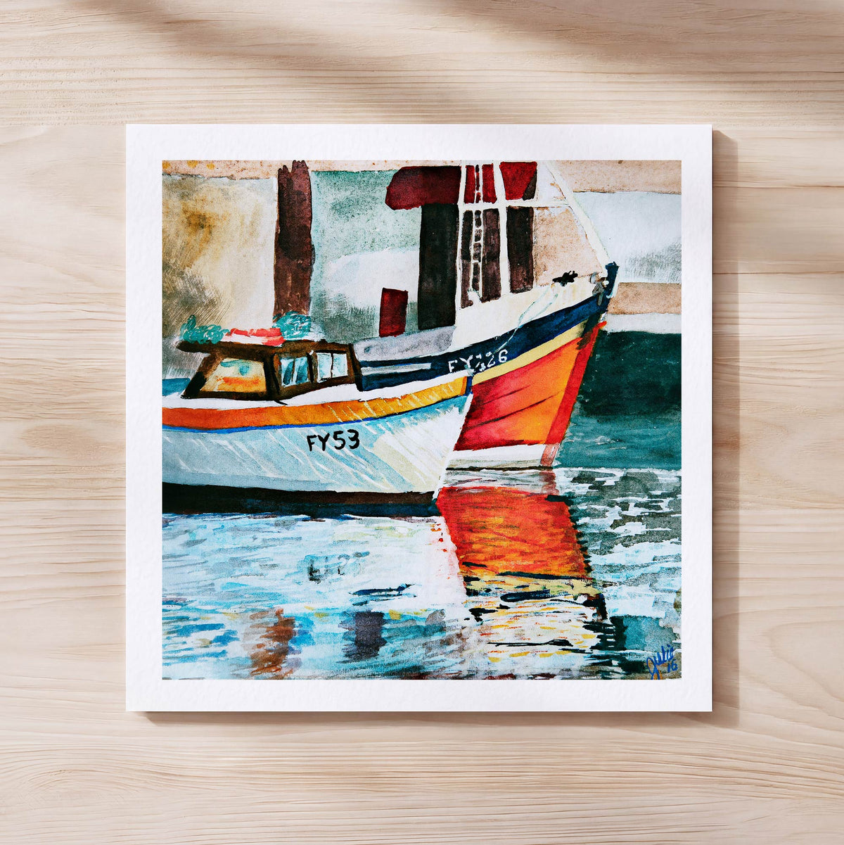 Side By Side Art Print