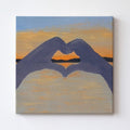 Sunset Heart - Original Painting