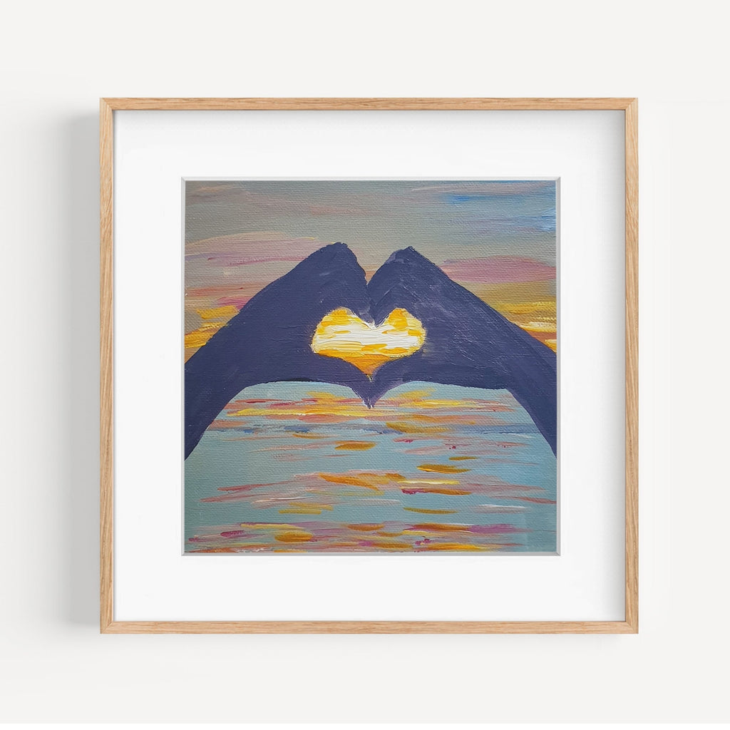 Sunset Love Fine Art Print