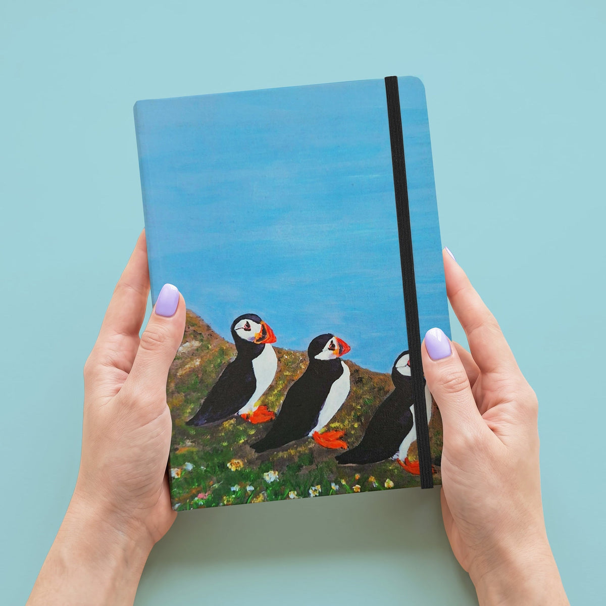 The Lookout - Puffin Luxury A5 Notebook
