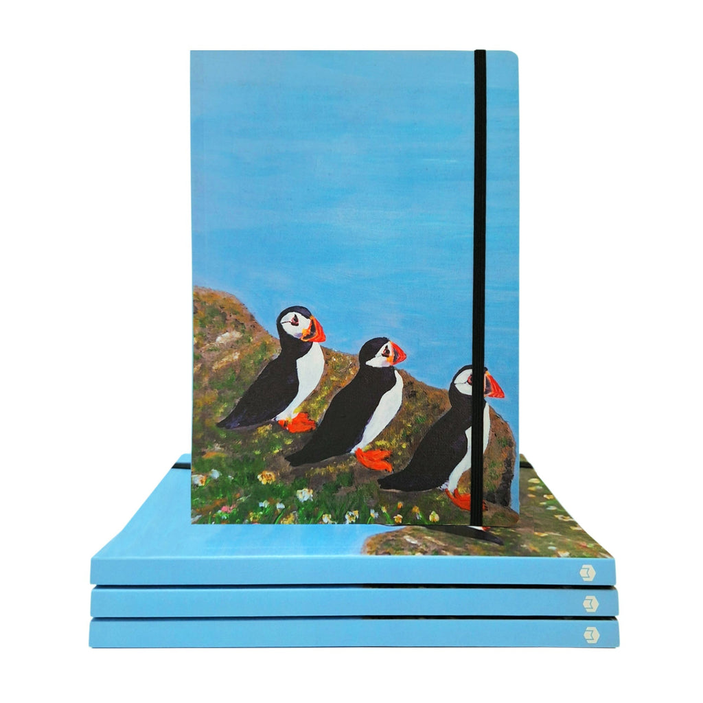 The Lookout - Puffin Luxury A5 Notebook