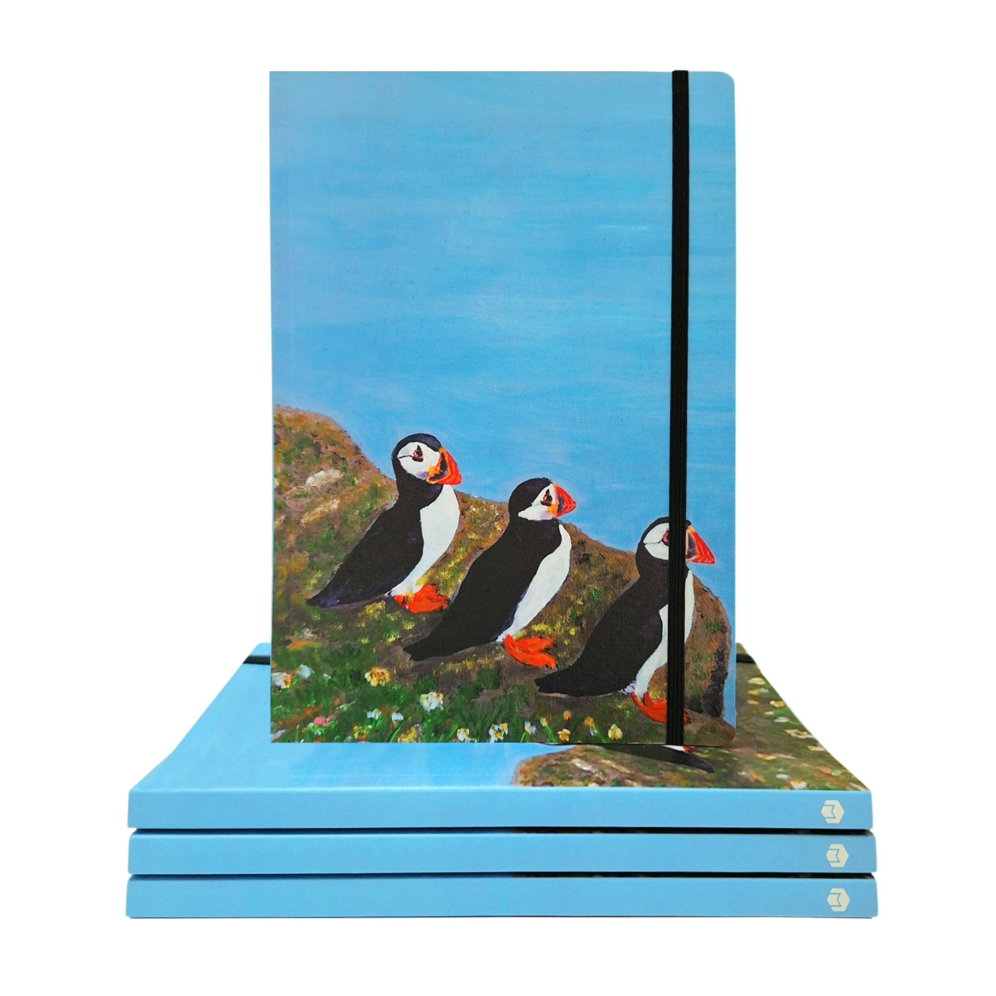 The Lookout - Puffin Luxury A5 Notebook
