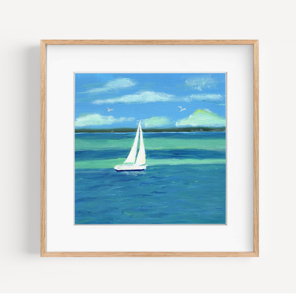 The Sailboat Art Print