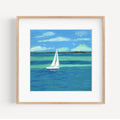 The Sailboat Art Print