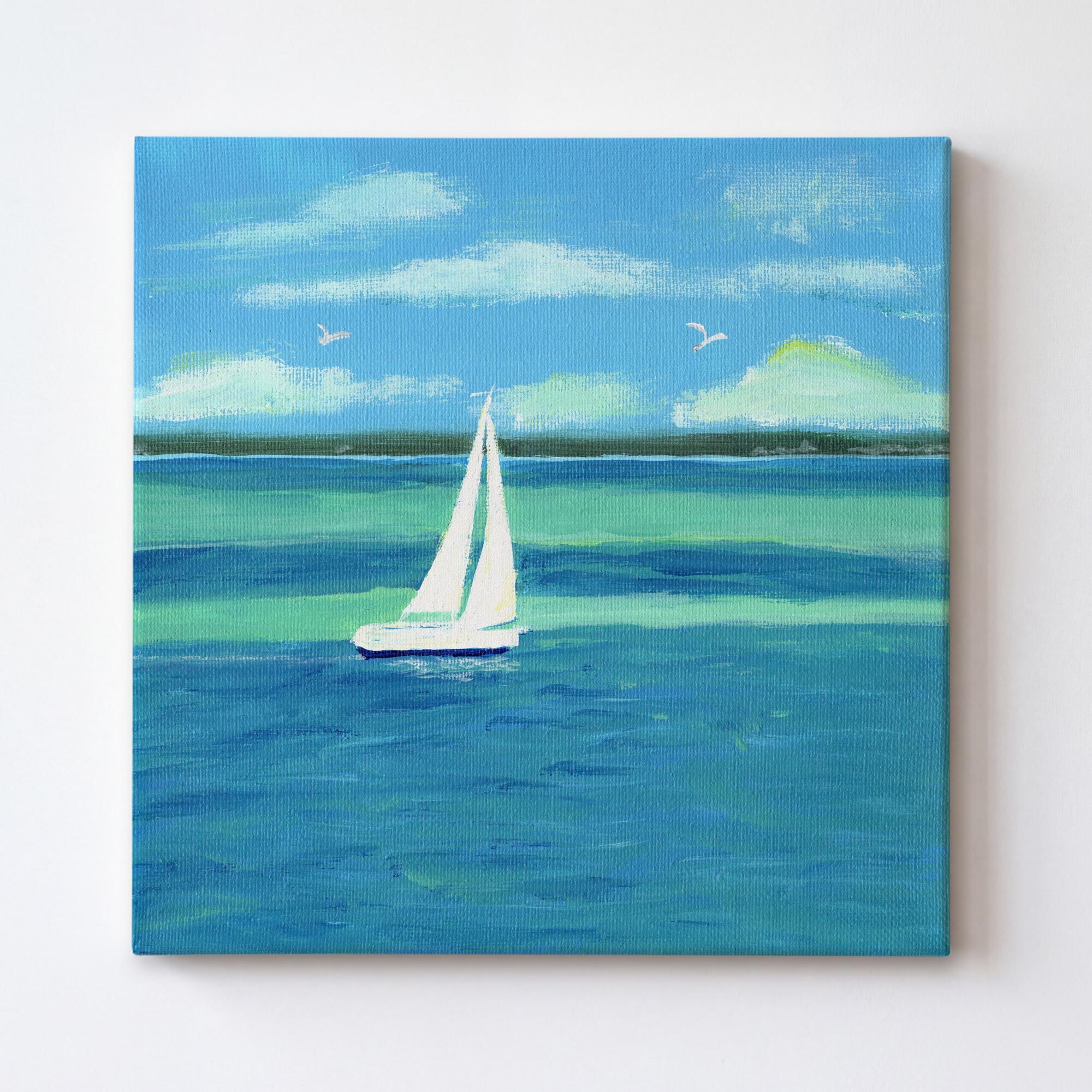 The Sailboat - Original Painting