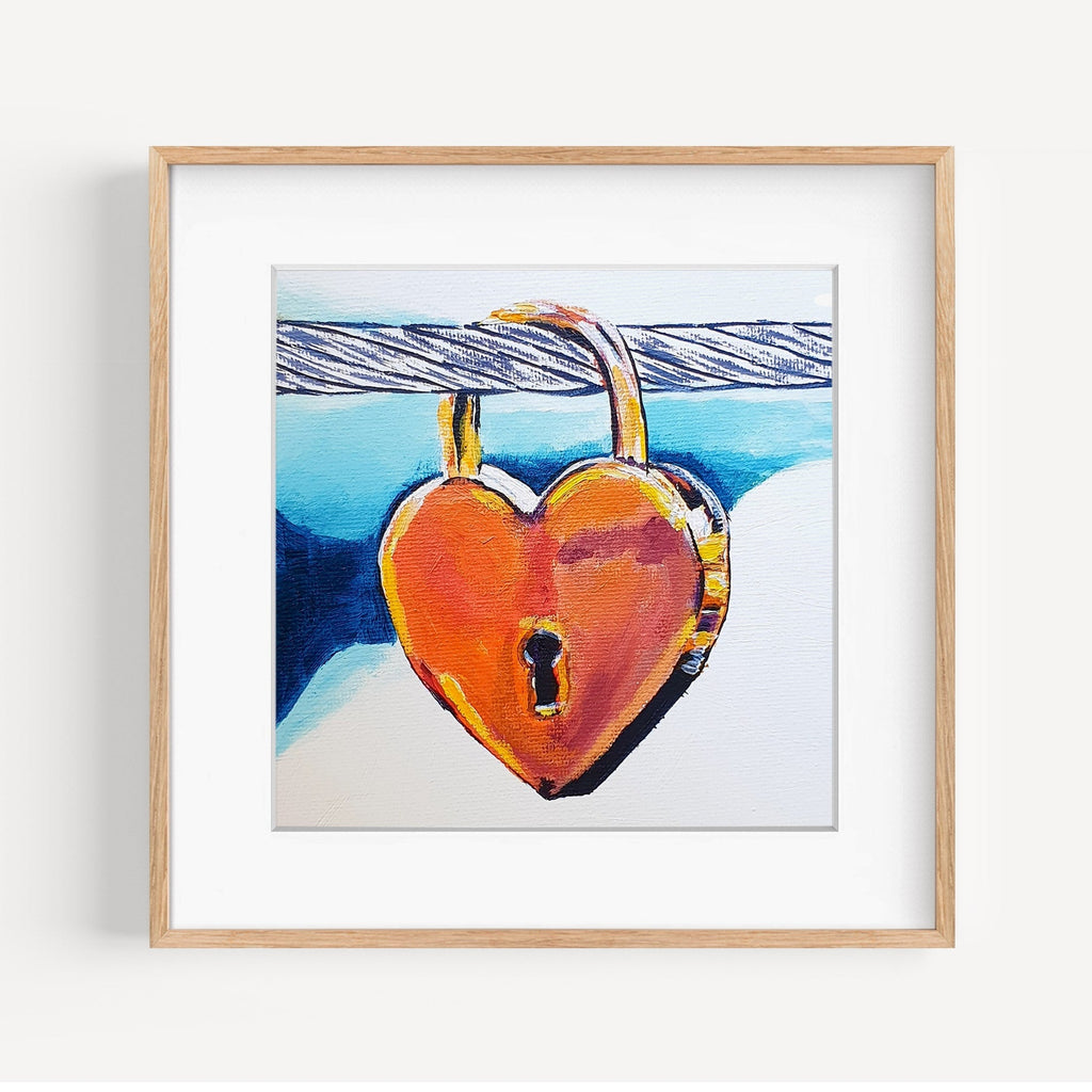 Unlock My Heart Fine Art Print