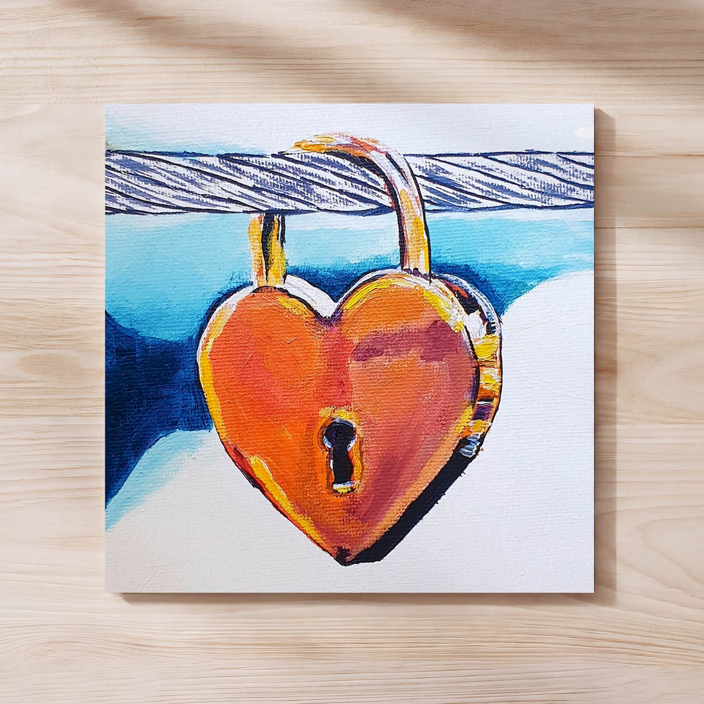 Unlock My Heart Fine Art Print