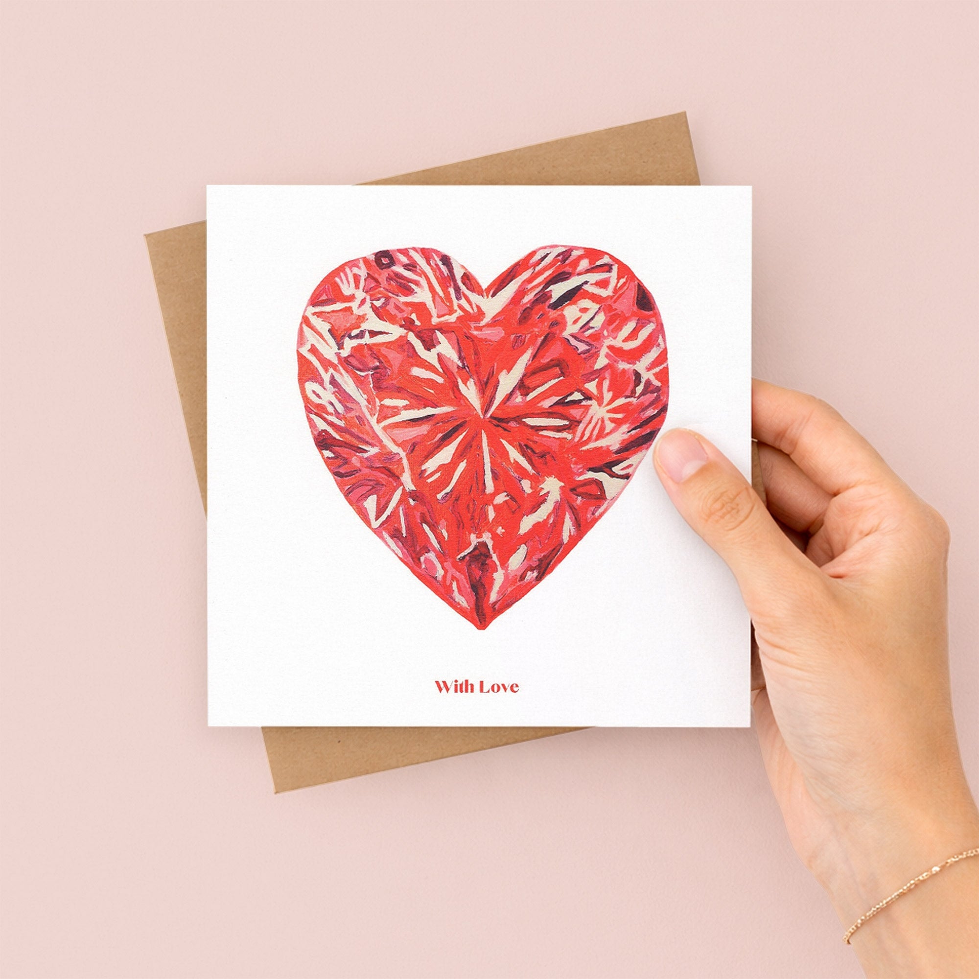 With Love Greetings Card