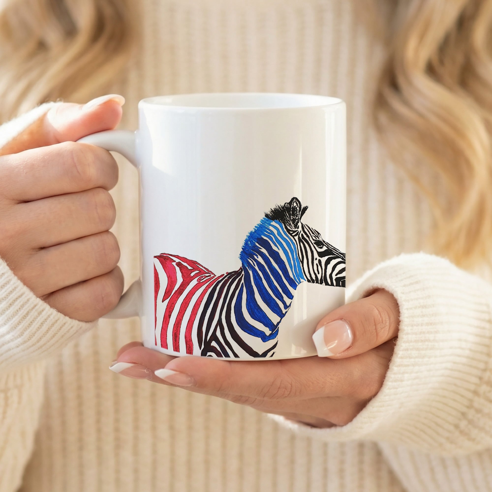 Zebra Ceramic Mug