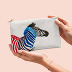 Zebra Makeup Bag/Pencil Case