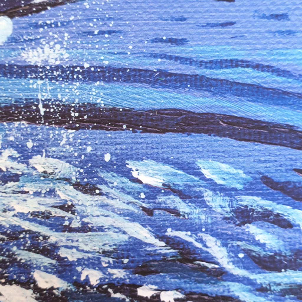 A Whale's Tail Fine Art Print