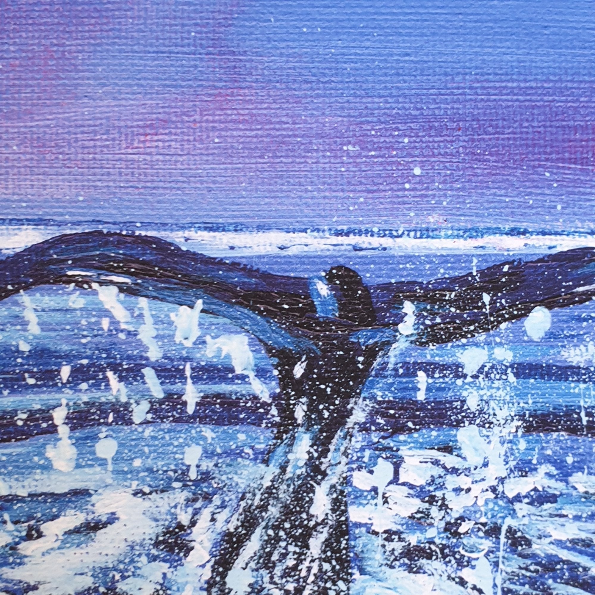 A Whale's Tail Fine Art Print