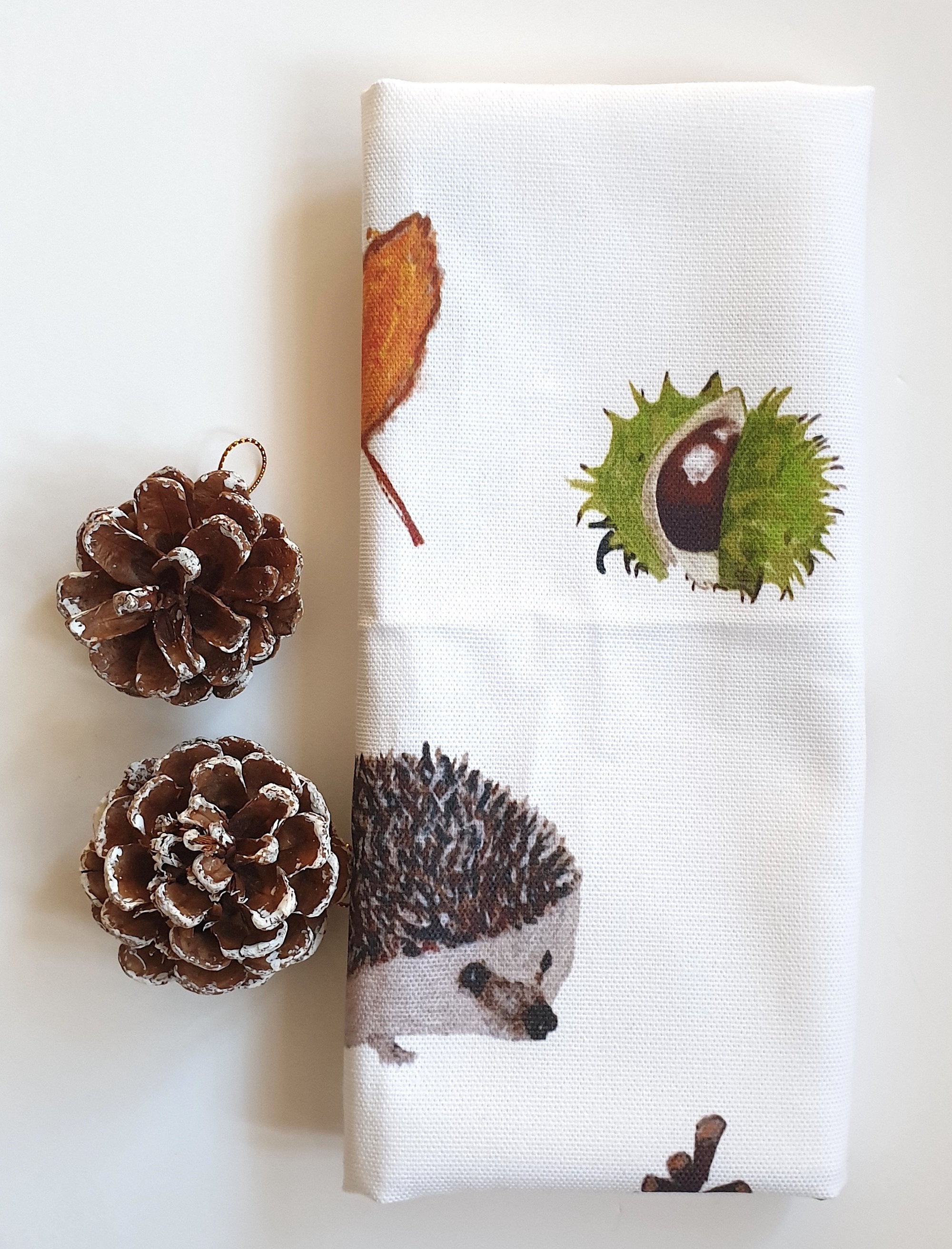 Autumn Leaves Tea Towel