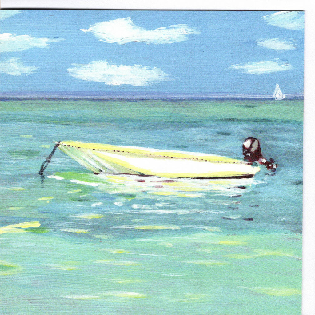 Caribbean Sea Greetings Card