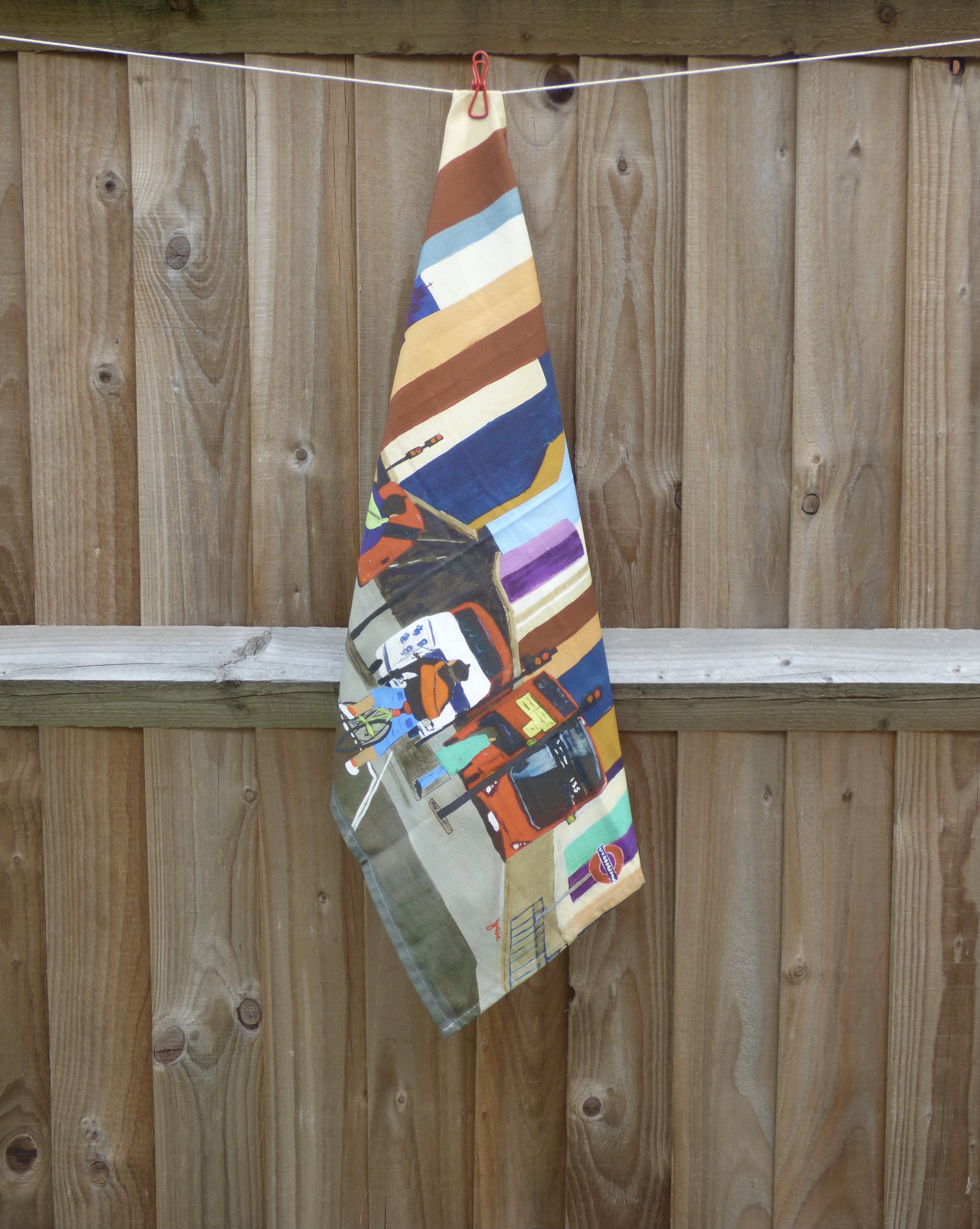 Cityscape XL Tea Towel