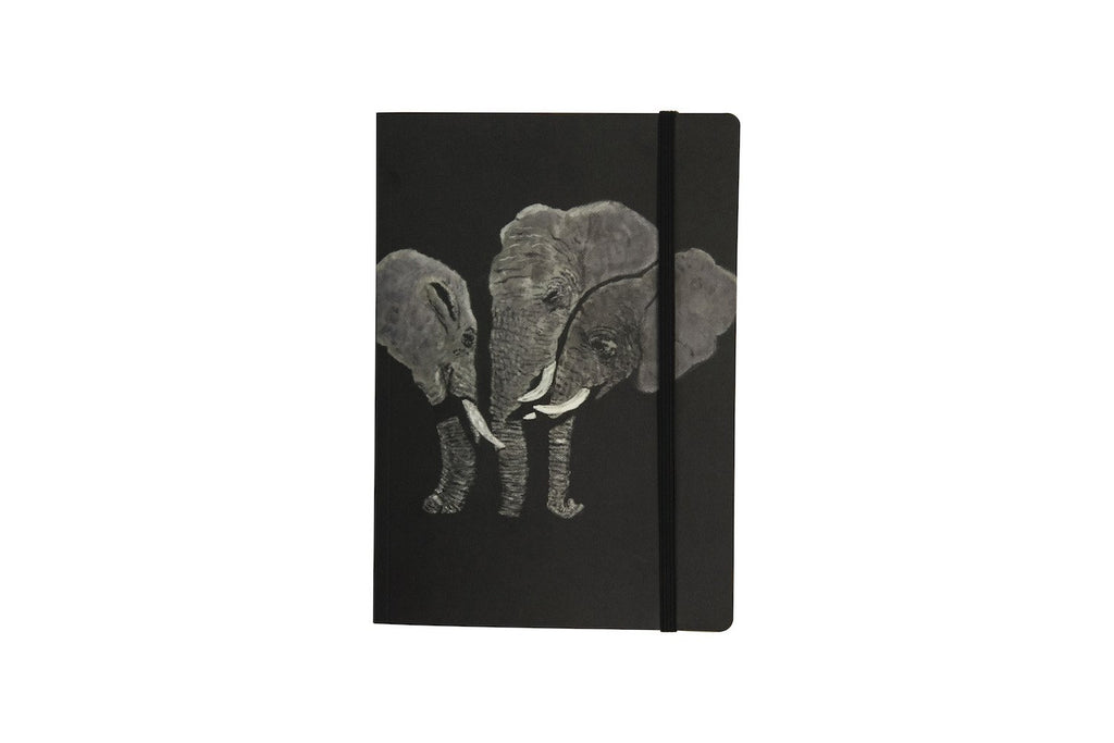 Elephants A5 Luxury Notebook