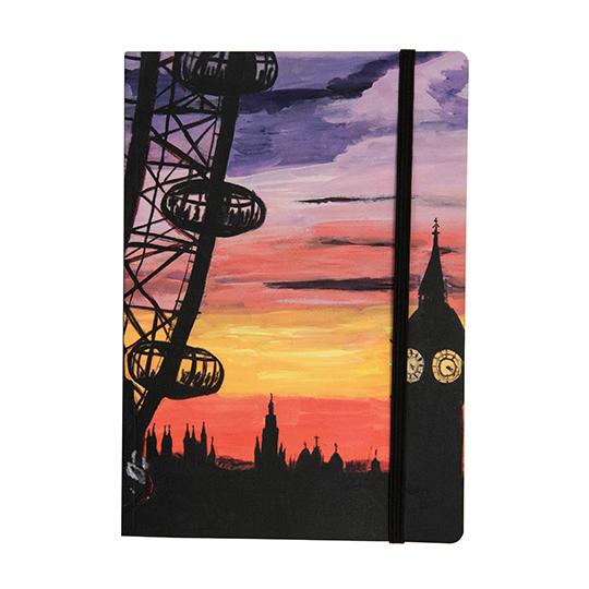 Eye on Big Ben A5 Luxury Notebook