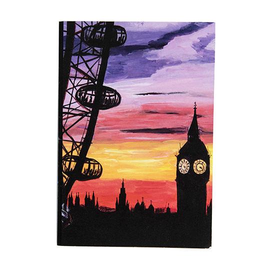 Eye on Big Ben A5 Notebook