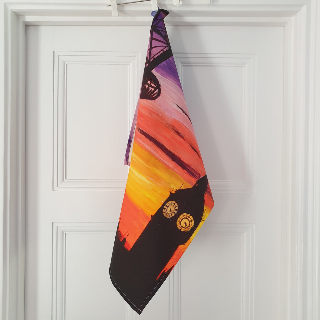 Eye on Big Ben XL Tea Towel