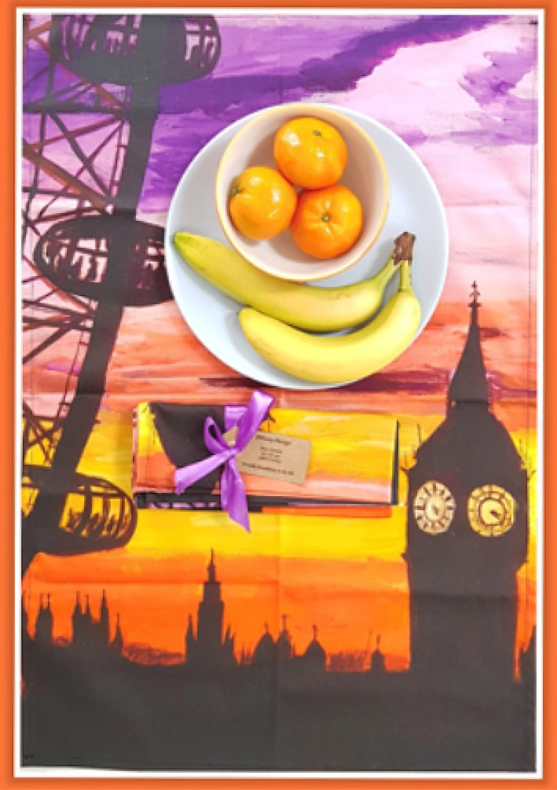 Eye on Big Ben XL Tea Towel