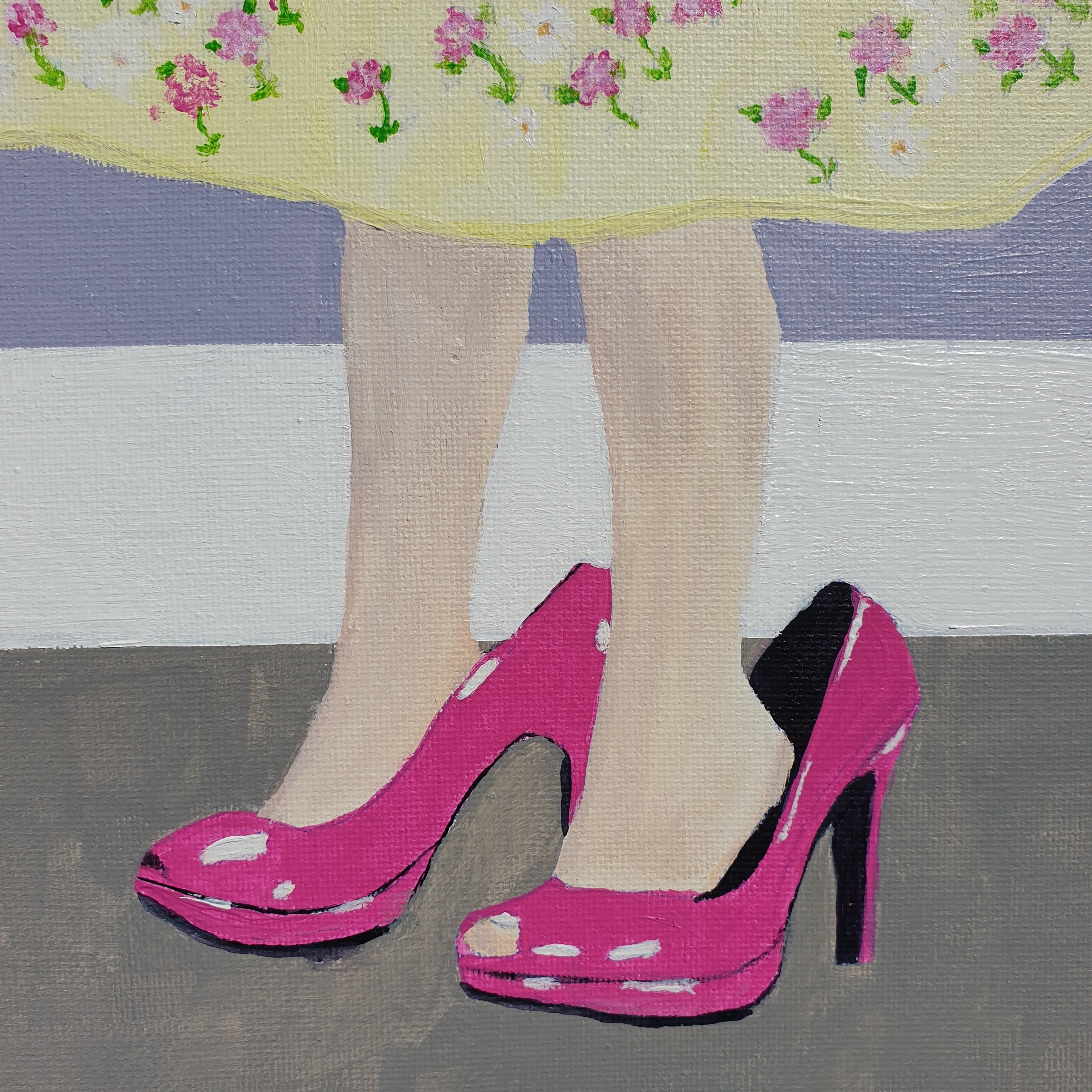 Flower Girl - Original Painting