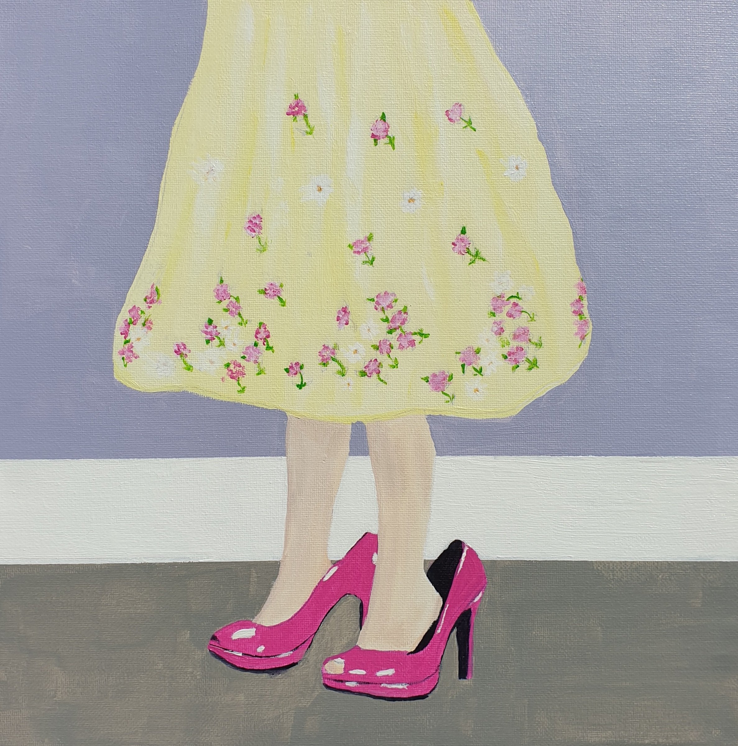 Flower Girl - Original Painting
