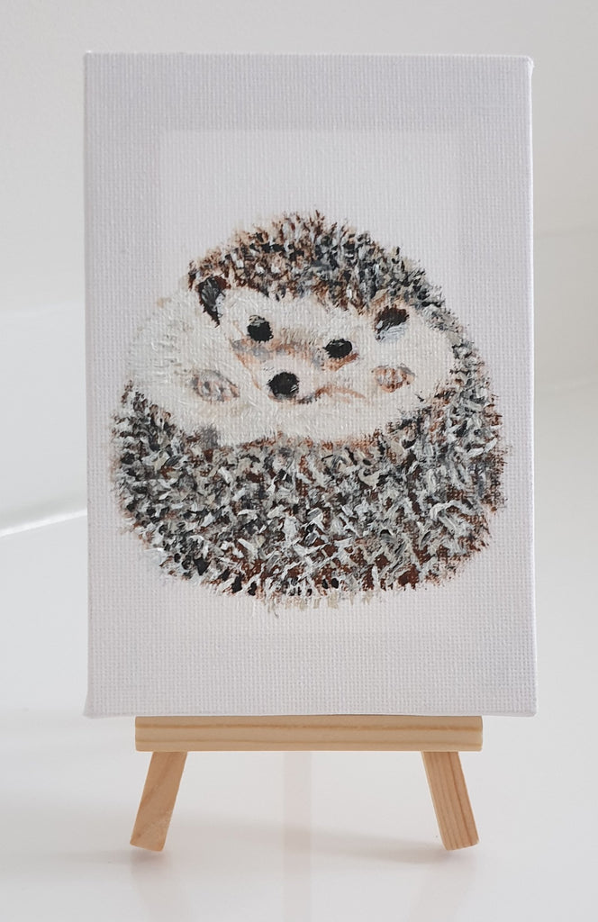 Hedgehog Ball - Original Painting