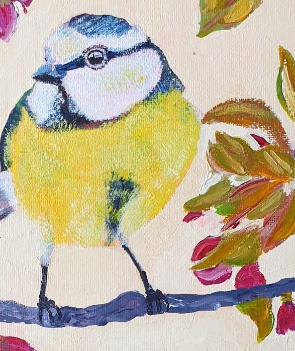 Hey Little Birdie - Original Painting