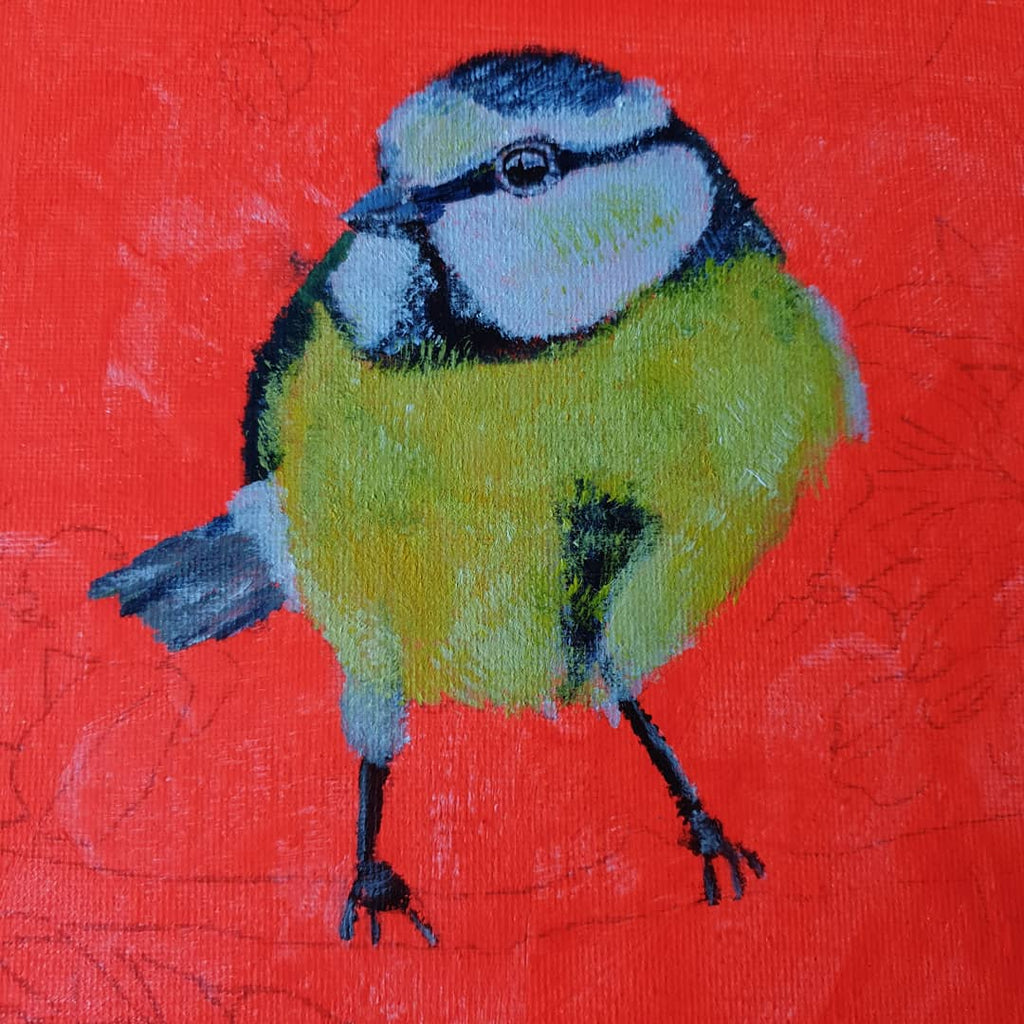 Hey Little Birdie - Original Painting