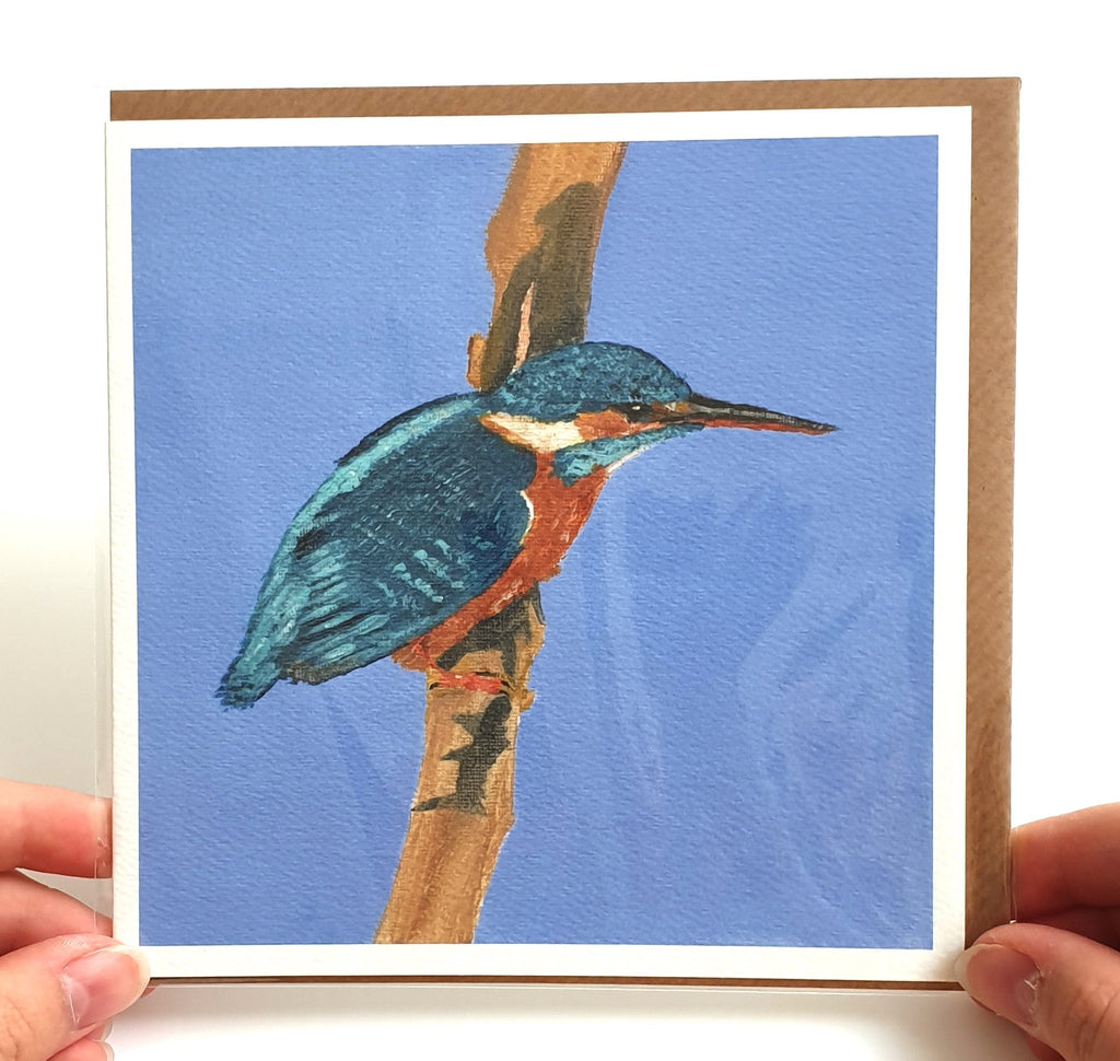 'Kingfisher' Greetings Card