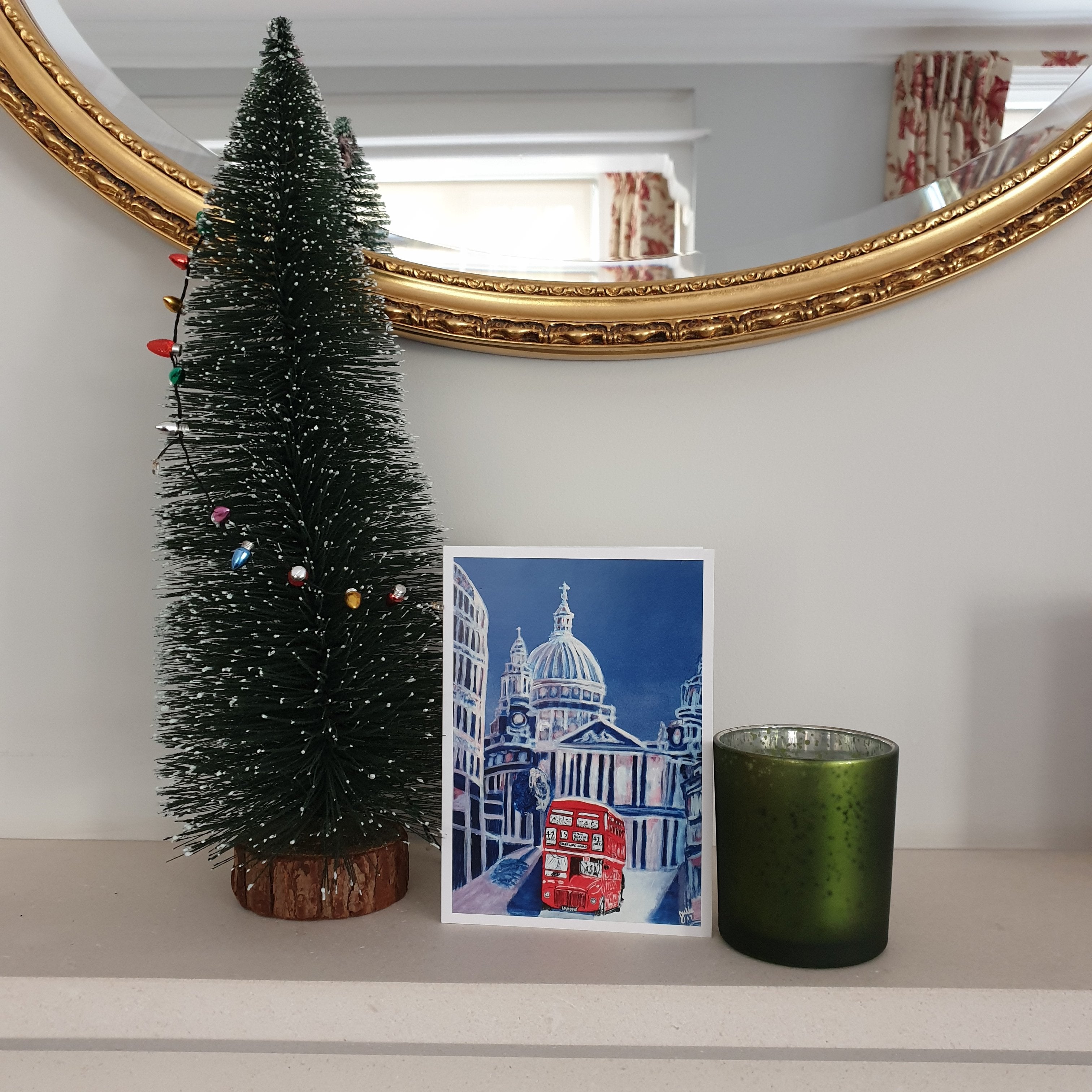 London Christmas Greetings Card