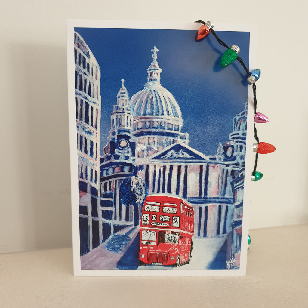 London Christmas Greetings Card