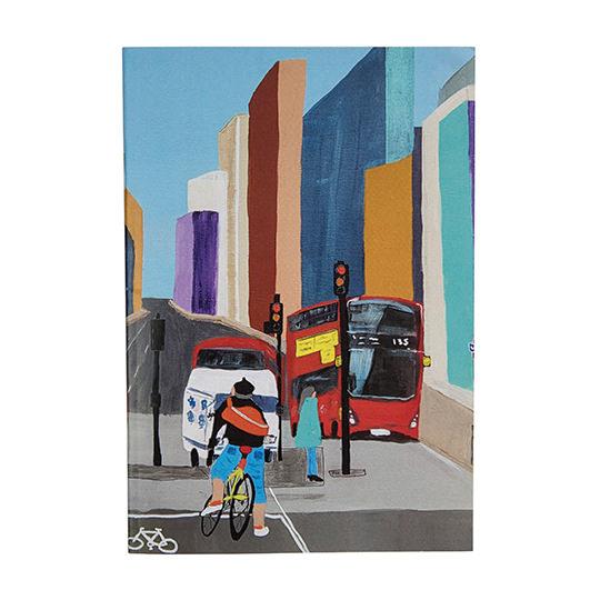 London Cityscape A5 Notebook Front Cover