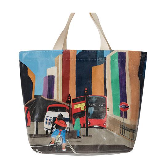 London Cityscape Luxury Tote